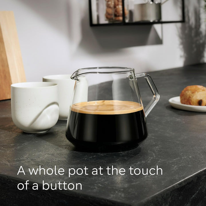 SIEMENS EQ700 Fully Automatic Bean to Cup Coffee Machine, 5" Touch Screen Display, Cold Brew/Slow Brew, Integrated Milk Container, 30+ Coffee Beverages with Home Connect, TQ717GB3