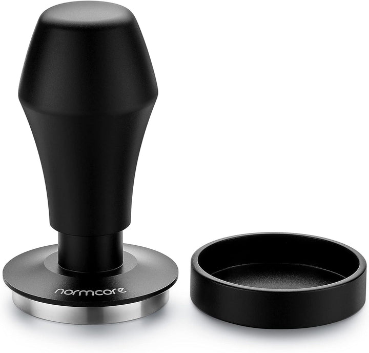 Normcore 45.5mm Coffee Tamper - Spring-Loaded Tamper – Barista Tools - Espresso Tamper with Mat Fits Flair Pro and Pro 2 – Flat Base…