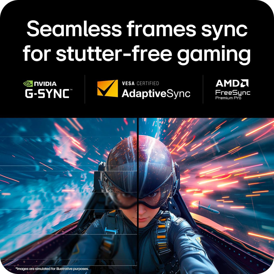 LG UltraGear OLED GX9 Gaming Monitor 45GX950A-B - 5K2K 45 Inch WOLED Curved, Dual-mode 165-330Hz, 0.03ms, 275-1300nits, FreeSync Premium Pro, HDR 400, Speakers, DP 2.1, HDMI 2.1, USB-C, Black