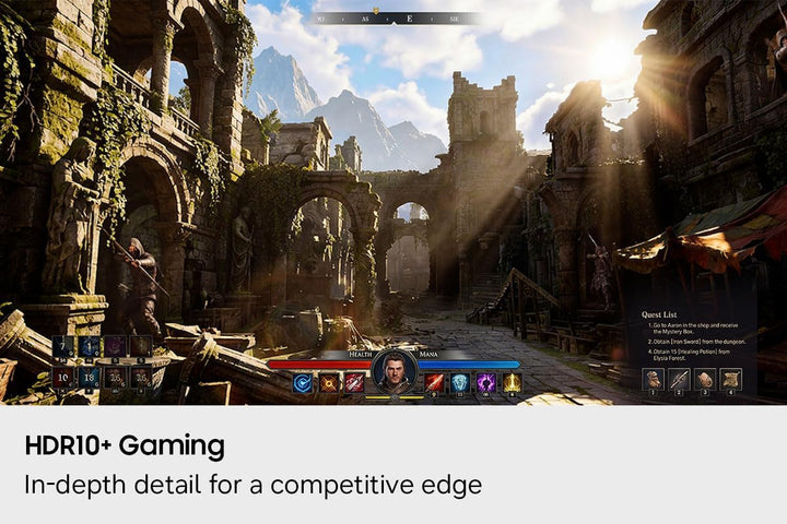 Samsung Odyssey G80HS 32" 6K 6144x3456 IPS Gaming Monitor, 1ms, Dual 330Hz 165Hz Refresh, HDR10+ Gaming, Gsync Compatible, Freesync Premium, HDMI 2.1, Displayport, USB, Height Adjust, LS32HG806ESXXU