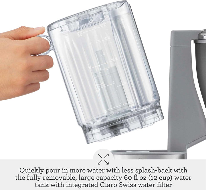 Sage - The Luxe Brewer Thermal One Touch Crafted Coffee - SCA Golden Cup, Programmable, Dual-Wall Thermal Carafe, Cone & Flat Bottom Filters, 1.77L Removable Water Tank