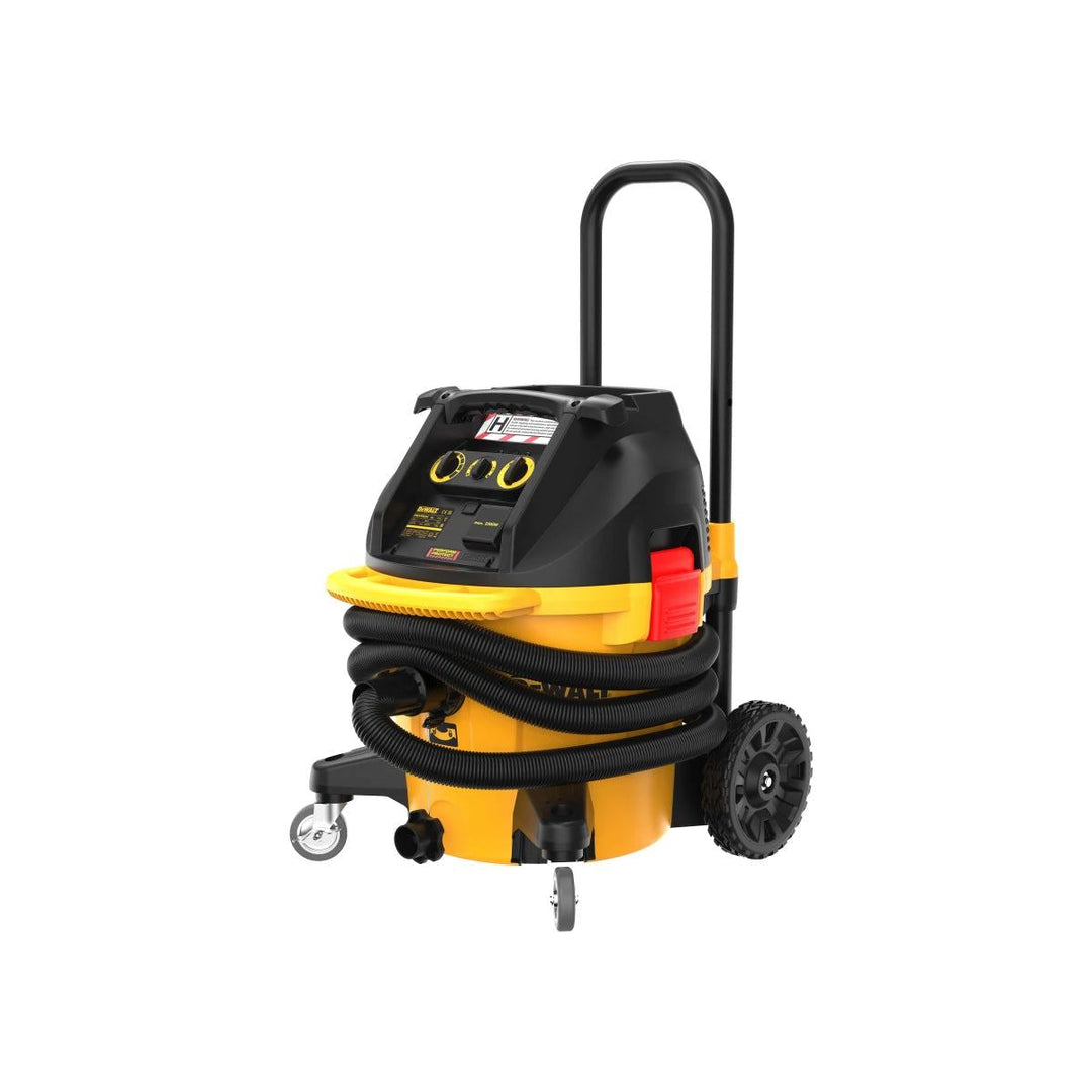 Dewalt DWV905HL H-Class Dust Extractor 38 litre 1400W/110V High-Power Vacuum for Safe Dust Collection