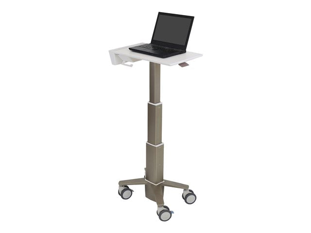 TieDex UK Ergotron CareFit cart - Slim - for notebook - white, warm grey