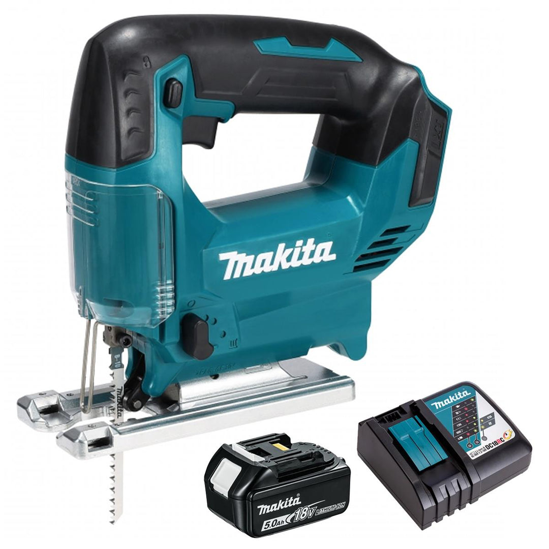 Makita DJV186Z 18V LXT Cordless Jigsaw With 1 x 5.0Ah Battery &amp; Charger