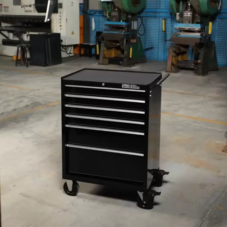 Hilka HD Pro+ 29" (74cm) 6-Drawer Tool Chest Trolley