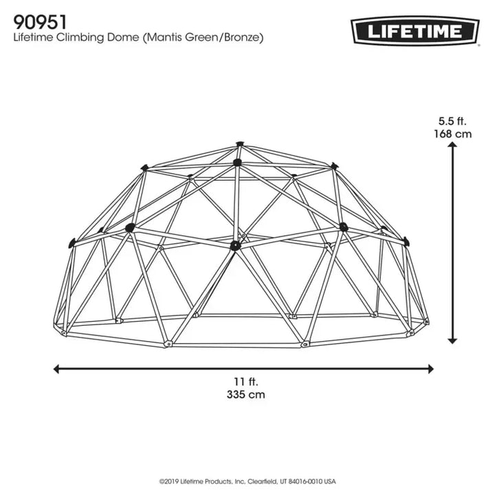 Lifetime Dome Climber (3-10 Years)