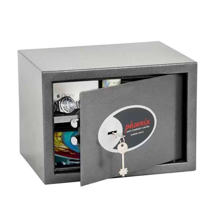 Phoenix 17 Litre Vela Home and Office SS0802K Security Safe with Key Lock