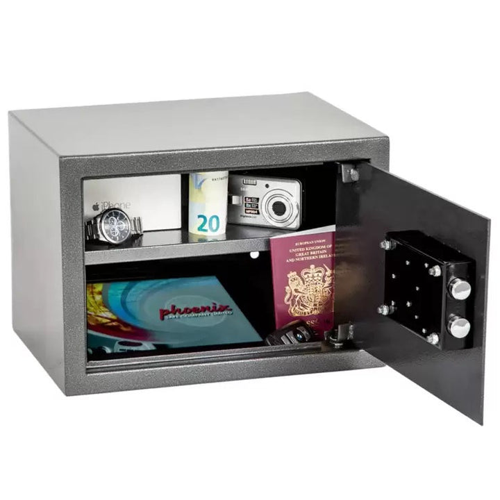Phoenix 17 Litre Vela Home and Office SS0802K Security Safe with Key Lock