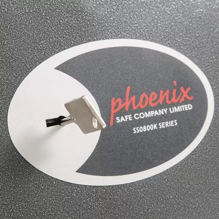 Phoenix 17 Litre Vela Home and Office SS0802K Security Safe with Key Lock