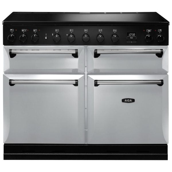 AGA Masterchef Masterchef Deluxe 110cm Induction Range Cooker 121880 MDX110EIPAS - Pearl Ashes