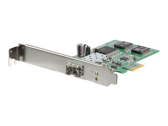 TieDex UK StarTech.com PCI Express Gigabit Ethernet Fiber Network Card w/ Open SFP - PCIe GbE SFP Network Card Adapter NIC - Fiber Optic SFP Adapter (PEX1000SFP2) - network adapter - PCIe