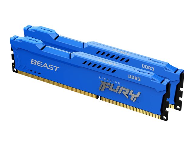 TieDex UK Kingston FURY Beast - DDR3 - kit - 16 GB: 2 x 8 GB - DIMM 240-pin - 1600 MHz / PC3-12800 - unbuffered