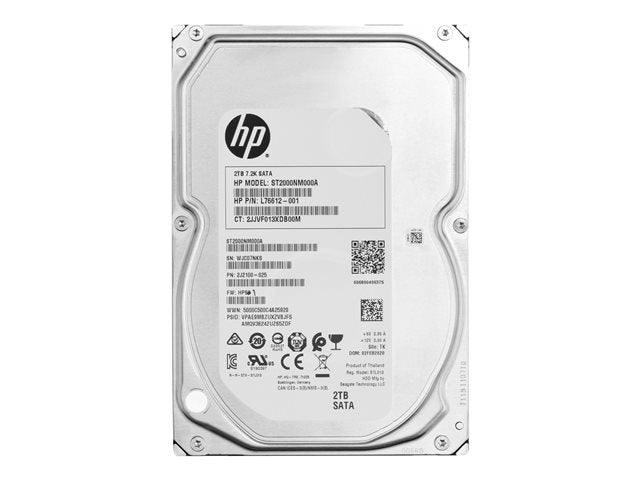 TieDex UK HP Enterprise - hard drive - 2 TB - SATA