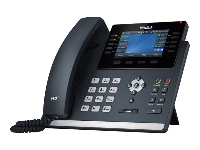 TieDex UK Yealink SIP-T46U - VoIP phone with caller ID - 10-way call capability