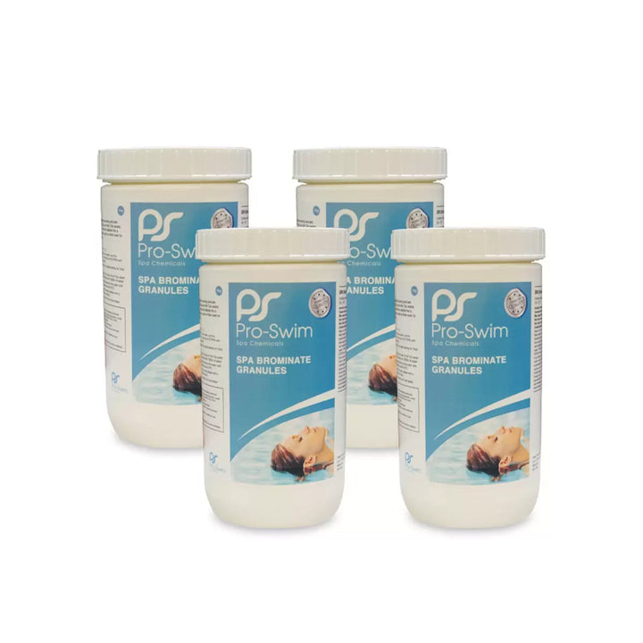 Pro-Swim 4 x 1kg Hot Tub Bromine Granules