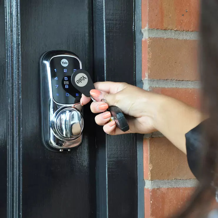 Yale Keyless Smart Lock in Chrome