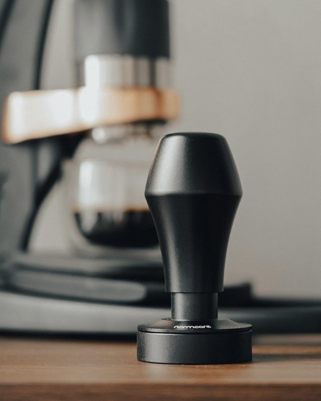Normcore 45.5mm Coffee Tamper - Spring-Loaded Tamper – Barista Tools - Espresso Tamper with Mat Fits Flair Pro and Pro 2 – Flat Base…