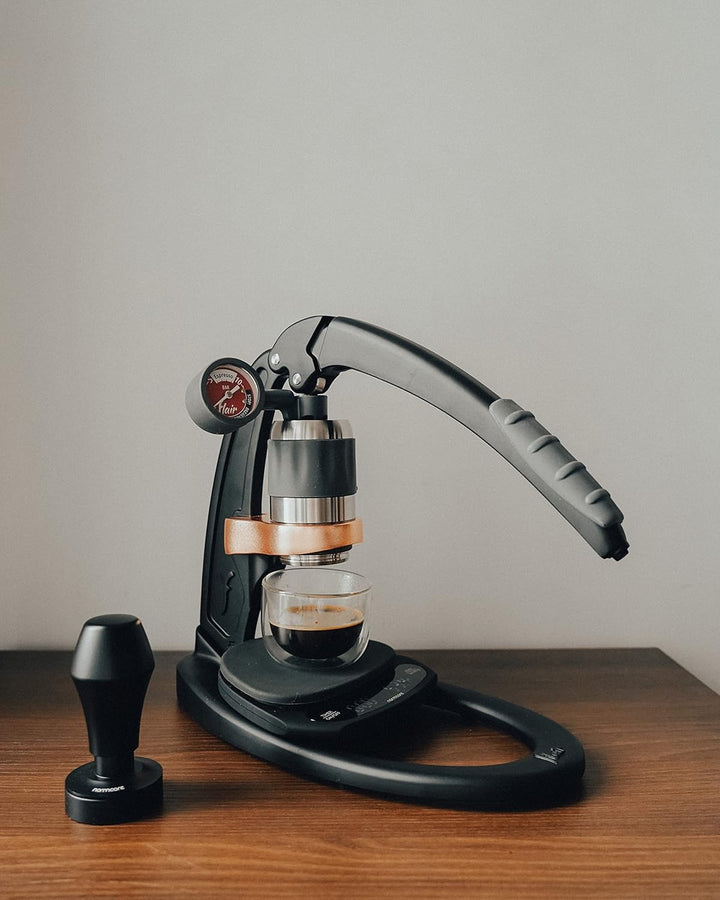 Normcore 45.5mm Coffee Tamper - Spring-Loaded Tamper – Barista Tools - Espresso Tamper with Mat Fits Flair Pro and Pro 2 – Flat Base…