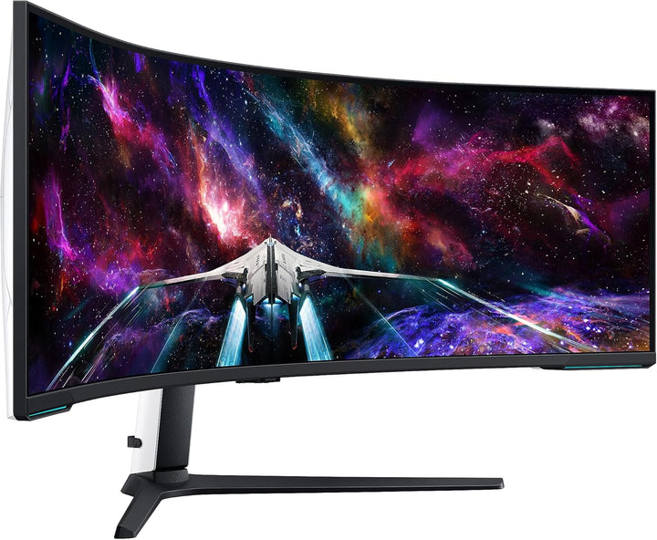 Samsung Odyssey Neo LS57CG952NUXXU G9 Mini LED Gaming Monitor - 57" Curved Dual UHD 4K, 7680x2160p, 240Hz, 1ms, HDMI 2.1, Displayport, USB