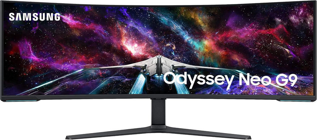 Samsung Odyssey Neo LS57CG952NUXXU G9 Mini LED Gaming Monitor - 57" Curved Dual UHD 4K, 7680x2160p, 240Hz, 1ms, HDMI 2.1, Displayport, USB