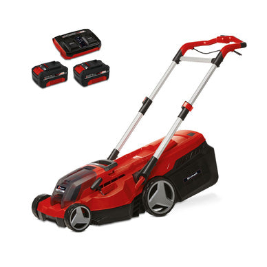 Einhell PXC 36V RASARRO Brushless Cordless Lawn Mower 38cm 2 x 4.0Ah