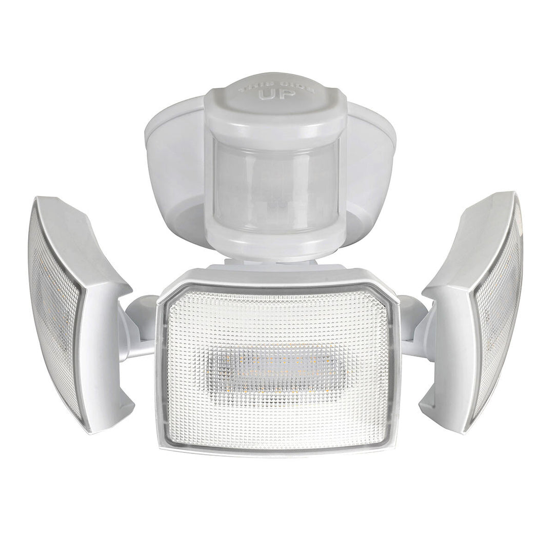 Home Zone Triple Head Motion Sensor Floodlight