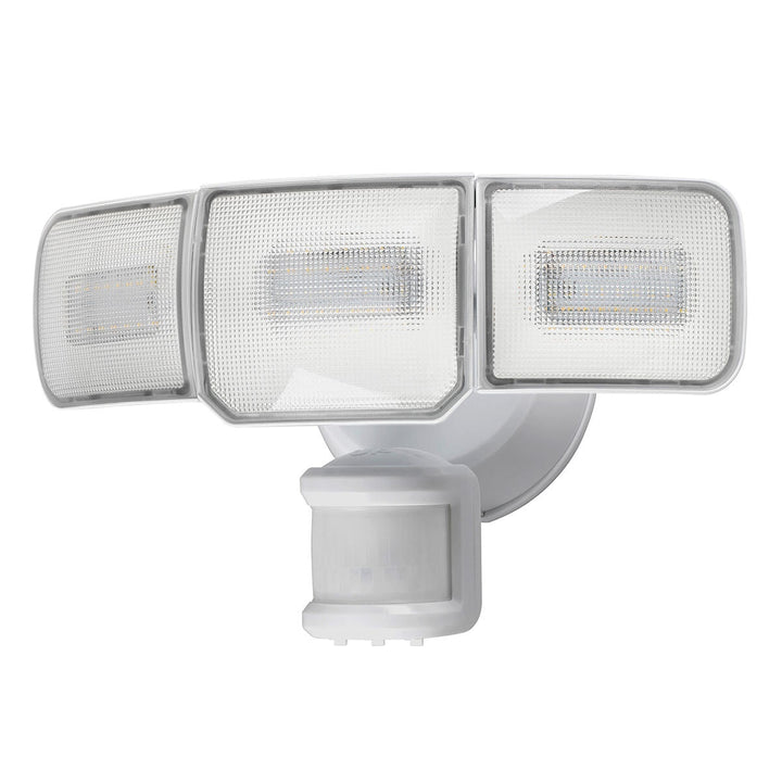 Home Zone Triple Head Motion Sensor Floodlight