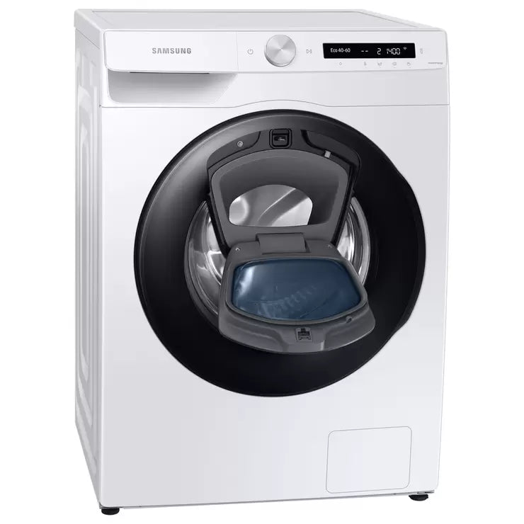 Samsung Series 5+ AddWash™ WW90T554DAW/S1, 9kg, 1400rpm, Washing Machine, A Rated In White