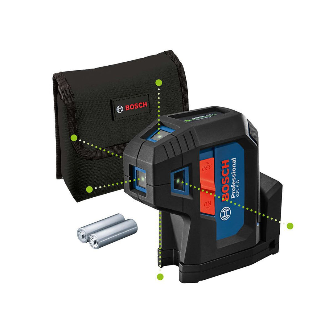 Bosch GPL 5 G Reliable & Professional Point Laser for Accurate Alignment in Any Project 0601066P00