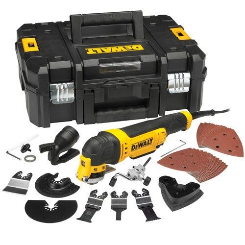 DeWalt DWE315KT 240V Oscillating Multi Tool with 37 Accessories & TStak Case