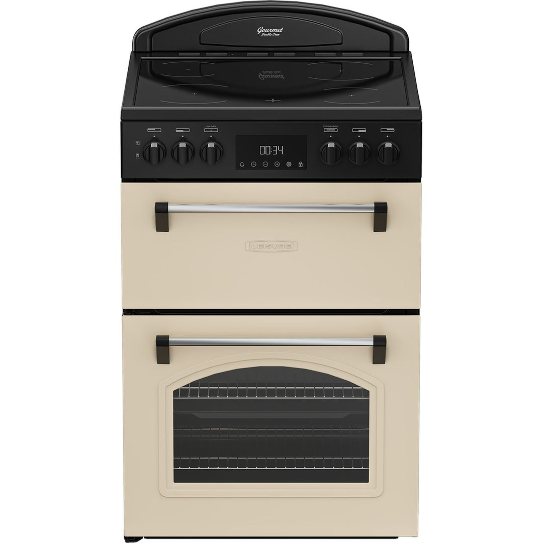 Leisure Classic CLB60ECC 60cm Wide Single Oven Electric Cooker with Ceramic Hob - Cream