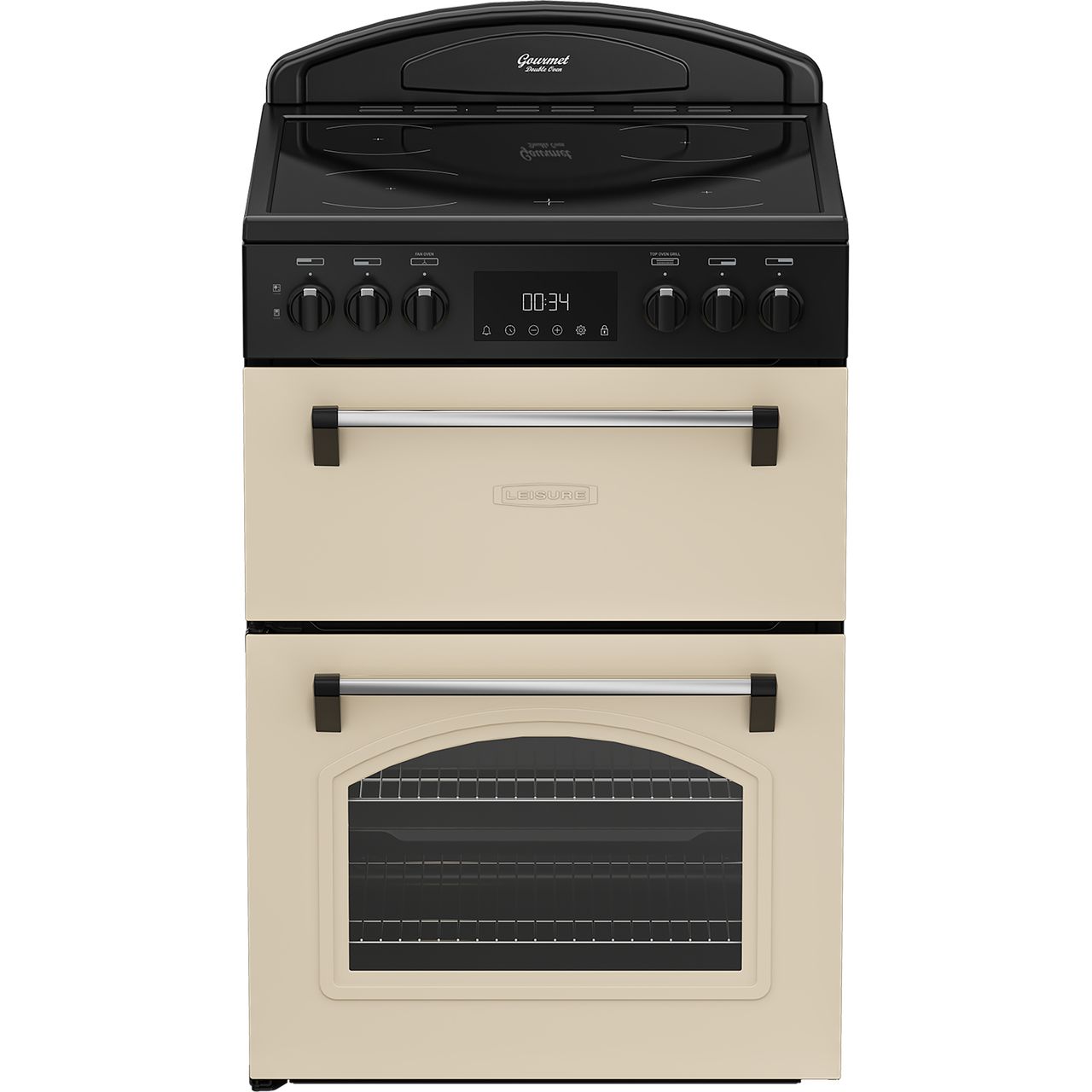 Leisure Classic CLB60ECC 60cm Wide Single Oven Electric Cooker with Ceramic Hob - Cream