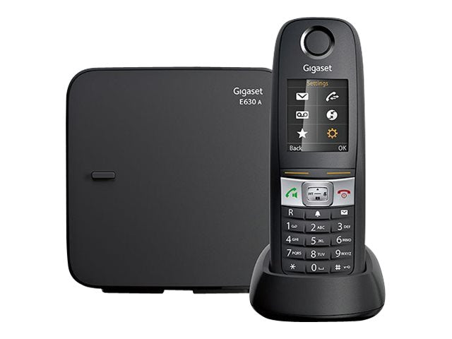 TieDex UK Gigaset E630A - cordless phone - answering system with caller ID