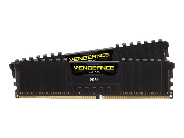 TieDex UK CORSAIR Vengeance LPX - DDR4 - kit - 32 GB: 2 x 16 GB - DIMM 288-pin - 3600 MHz / PC4-28800 - unbuffered