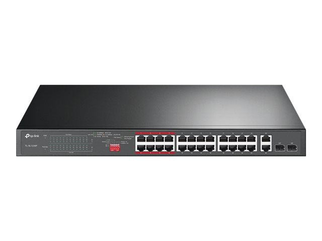 TieDex UK TP-Link TL-SL1226P - switch - 26 ports - unmanaged - rack-mountable