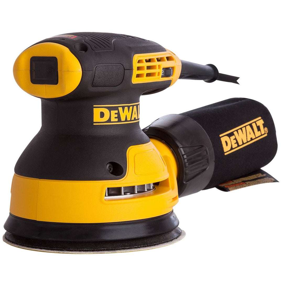 Dewalt DWE6423 125mm Hook & Loop Random Orbit Plam Sander 240V/280W