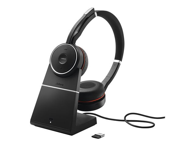 TieDex UK Jabra Evolve 75 SE MS Stereo - headset - with charging stand