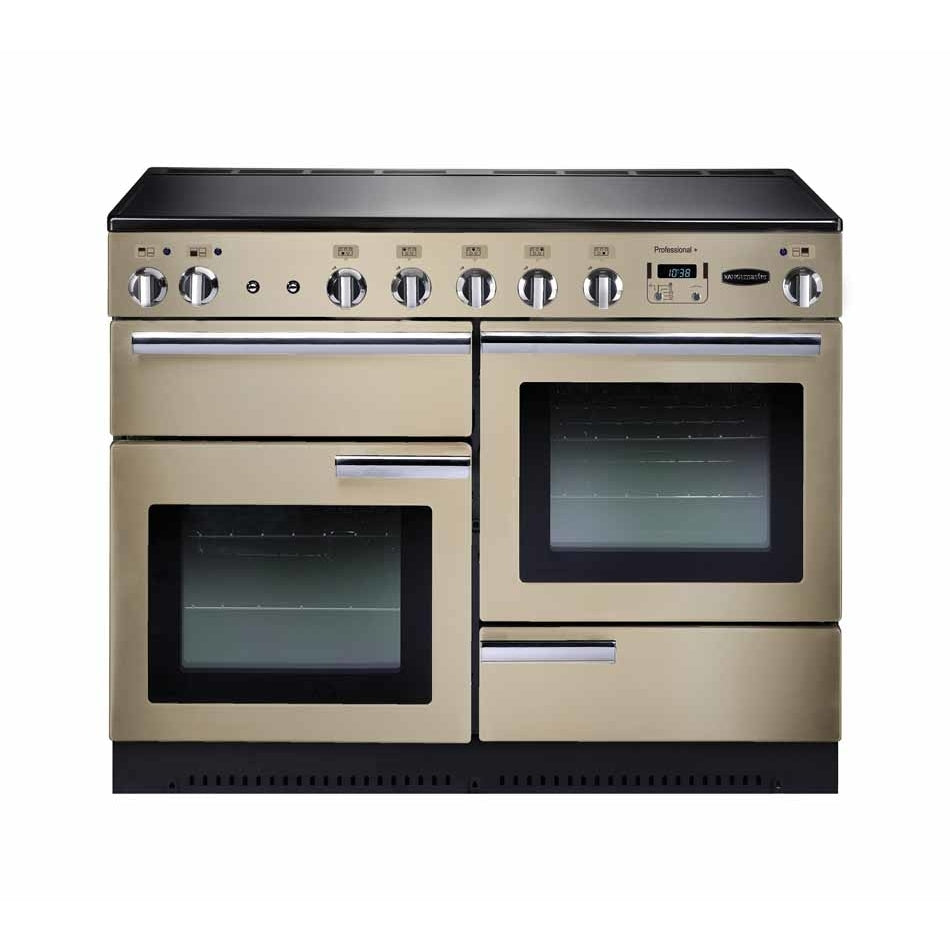 Rangemaster Professional Plus PROP110EICR/C 110cm wide Electric Range Cooker with Induction Hob - Cream