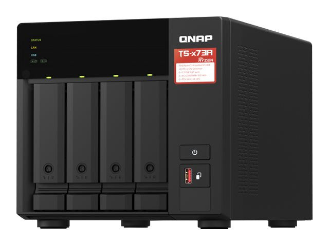 TieDex UK QNAP TS-473A - NAS server - 72 TB