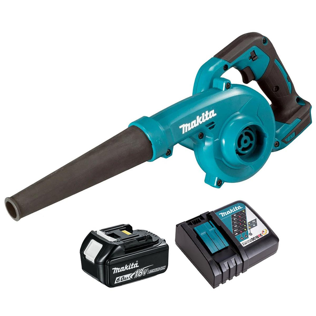 Makita DUB185Z 18V LXT Cordless Blower with 1 x 6.0Ah Battery &amp; Charger