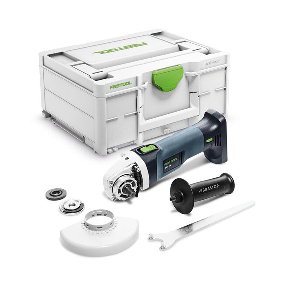 Festool Body Festool AGC 18-125 EB-Basic GB 18V Brushless 125mm Angle Grinder Body ...