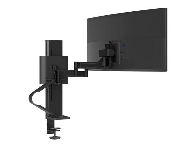 TieDex UK Ergotron TRACE mounting kit - Constant Force Technology - for LCD display - matte black