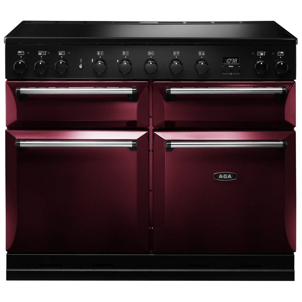 AGA Masterchef MDX110EICBY Masterchef Deluxe 110cm Induction Range Cooker 121860 – CRANBERRY