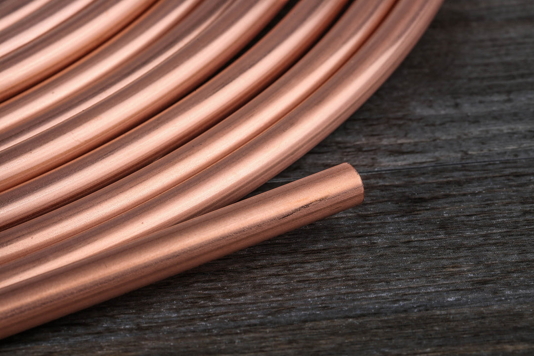 TieDex UK Copper Pipe, 8 mm OD, 10 m Length, 81 bar Max Pressure