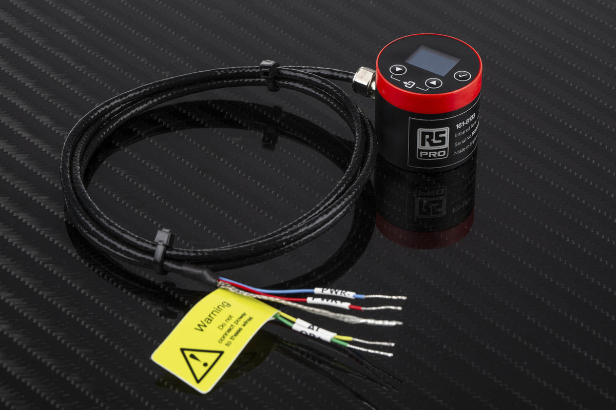 TieDex UK V Output Signal Infrared Temperature Sensor 1 m, 0 °C to 1000 °C