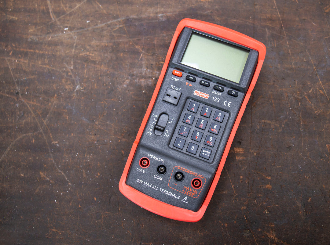 TieDex UK 133 Current &amp; Voltage Calibrator, Max Voltage 24V 24 mA, UKAS