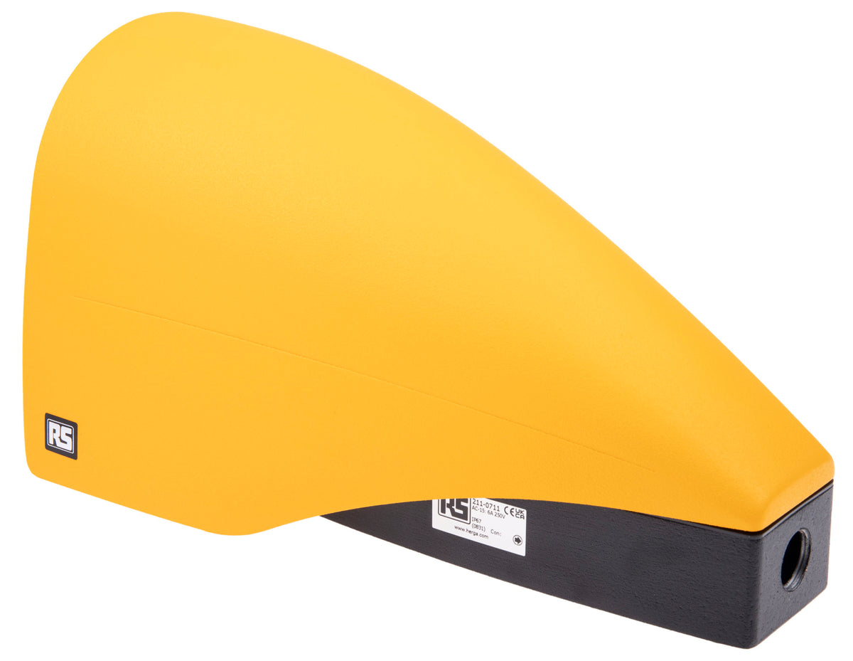 TieDex UK Heavy Duty Momentary Foot Switch - 1 NO/1 NC Die Cast Aluminium 3A Contact Current, 230 V ac Contact Voltage