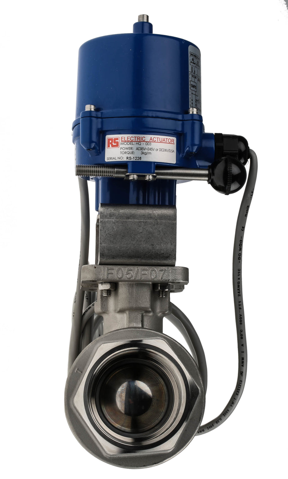 TieDex UK Motorised Valve, 1000 psi