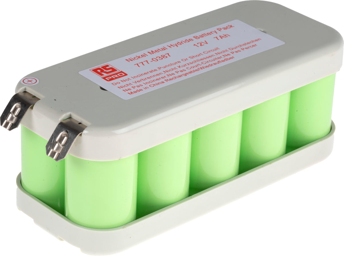 TieDex UK 12 V Nickel Metal Hydride Rechargeable Battery Pack 10, 7 Ah
