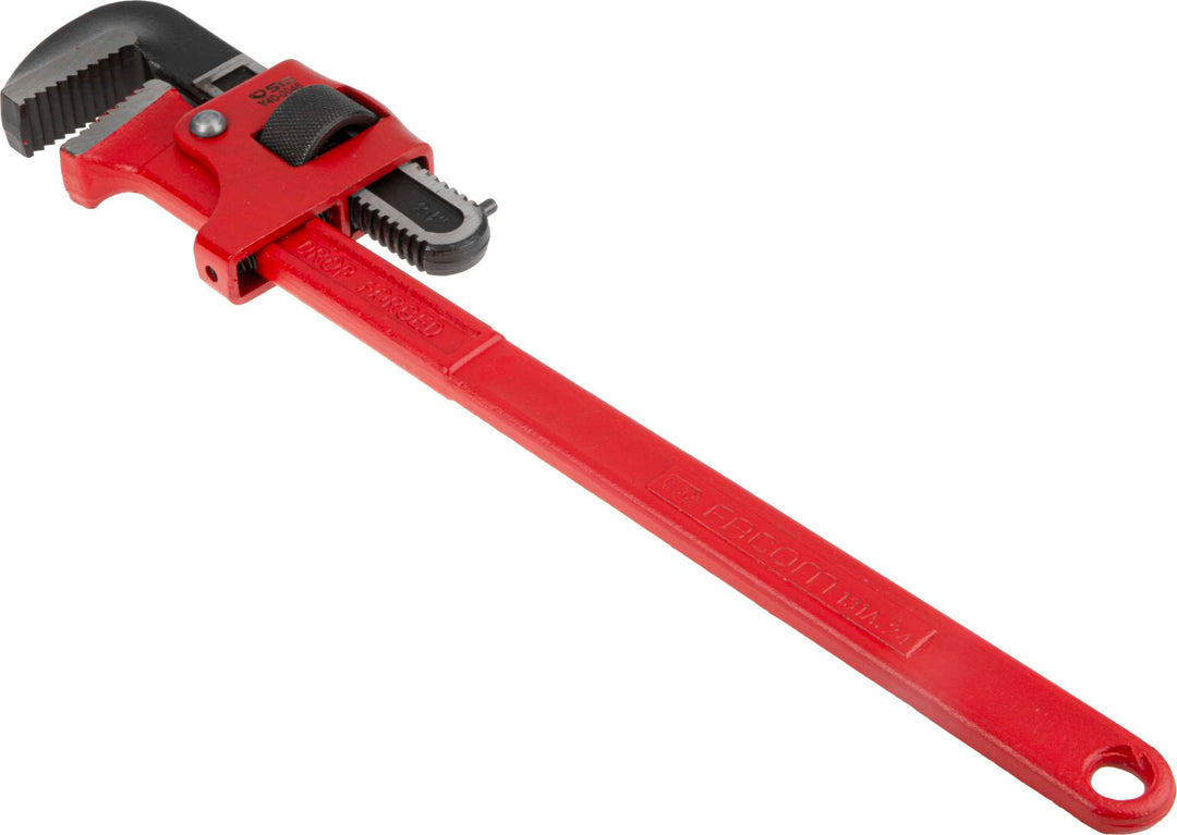 Facom, 76 mm Jaw Capacity Pipe Wrench, 600mm Overall, Metal Handle